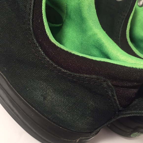 Converse Size 10 Men Lime Green and Black - Picture 6 of 7